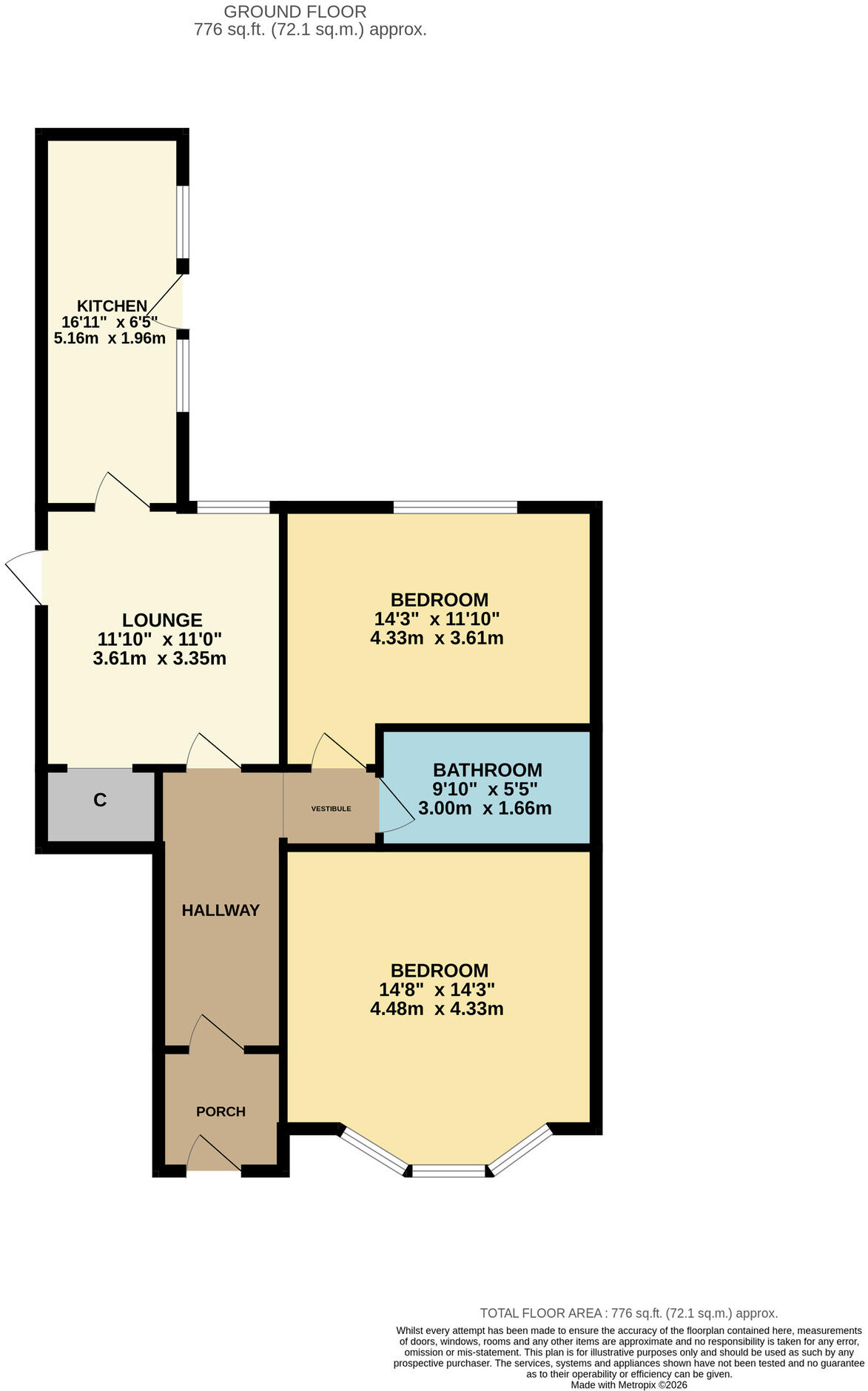 205 Forest Avenue, Aberdeen, Aberdeen City floorplan