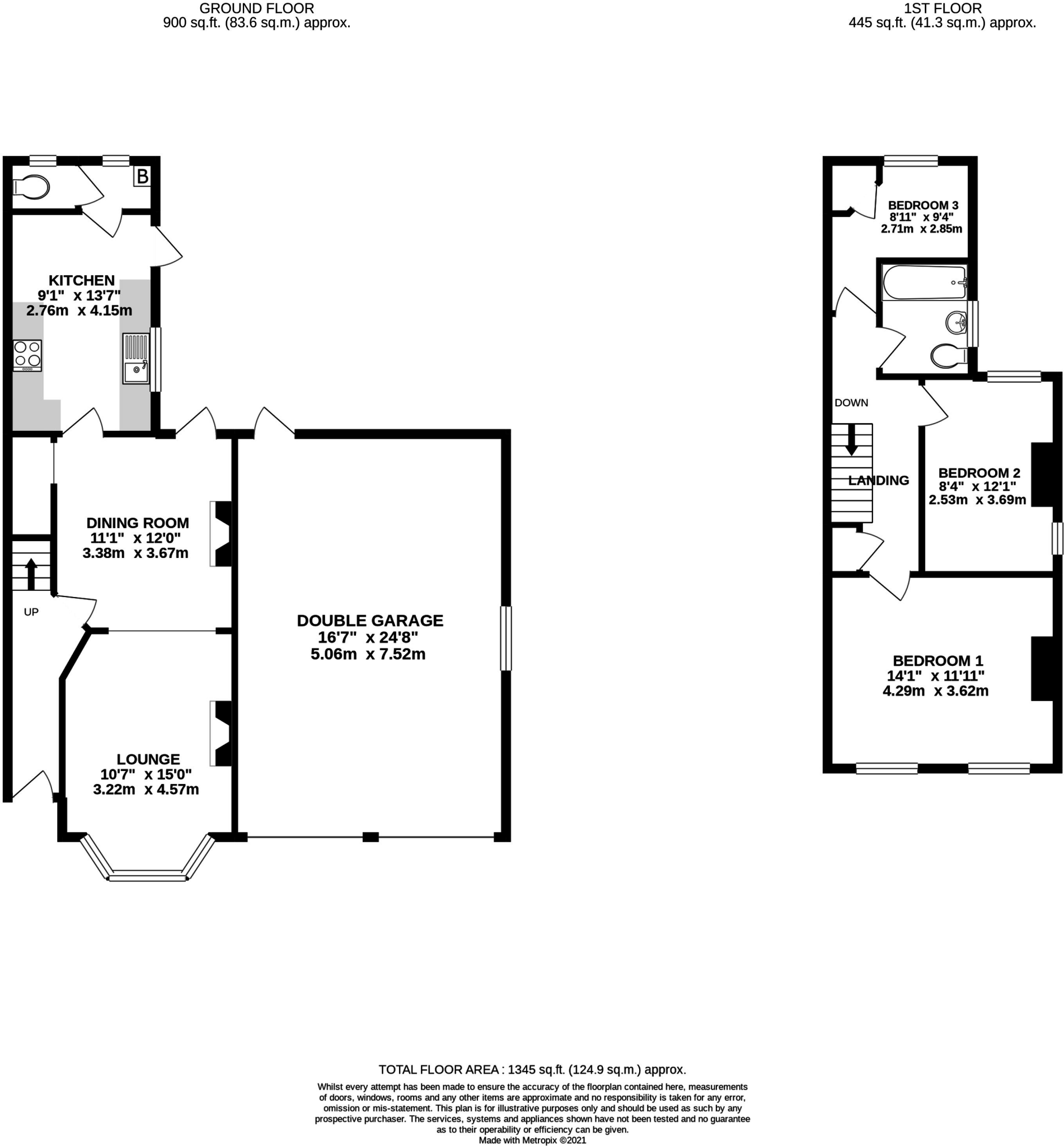Kingsley Road, Pinner floorplan
