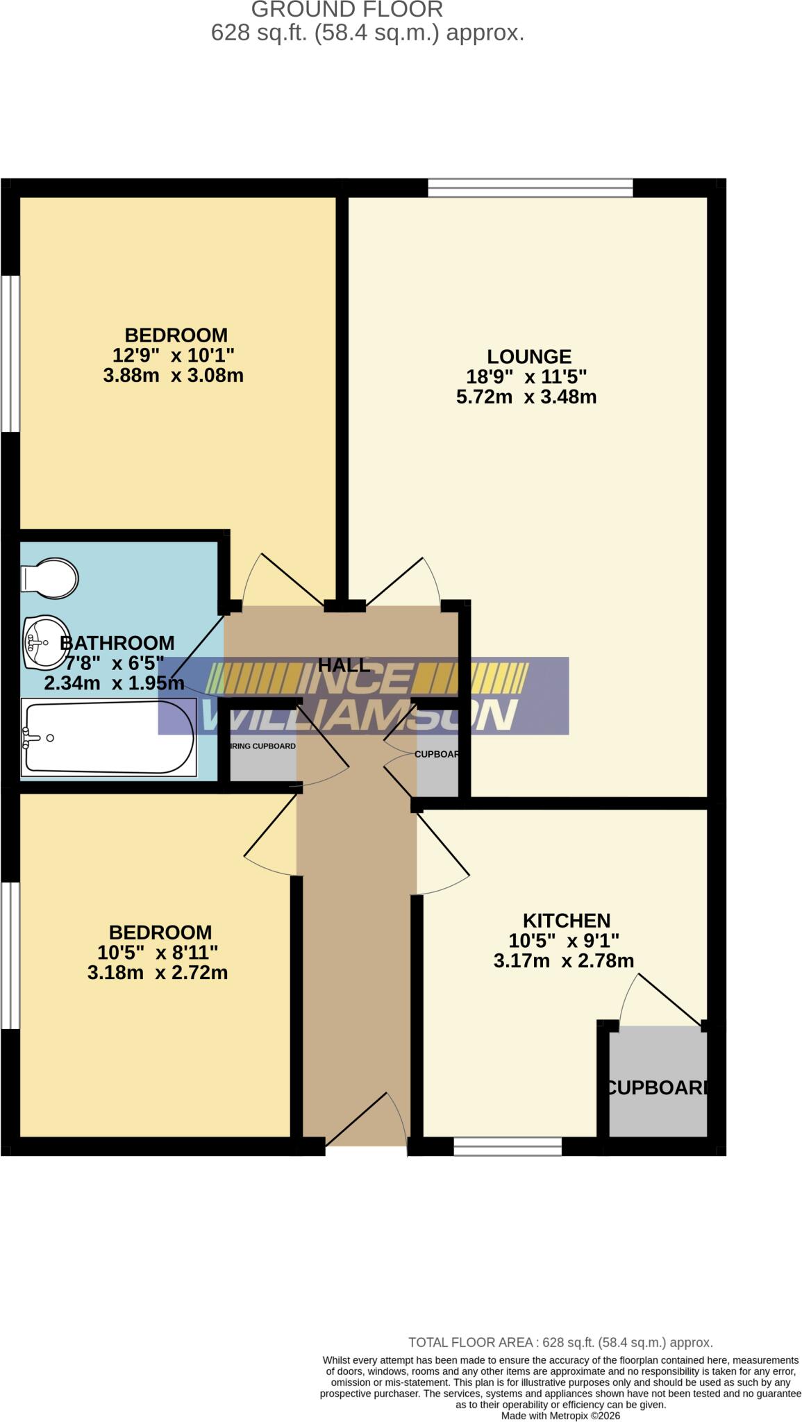 Devonshire Court, Chorley floorplan