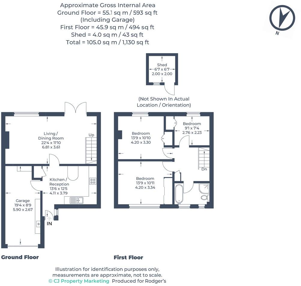 Hill Farm Road, Chalfont St Peter, SL9 floorplan