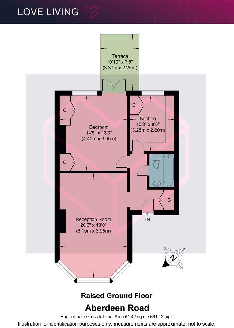 Aberdeen Road, Islington floorplan