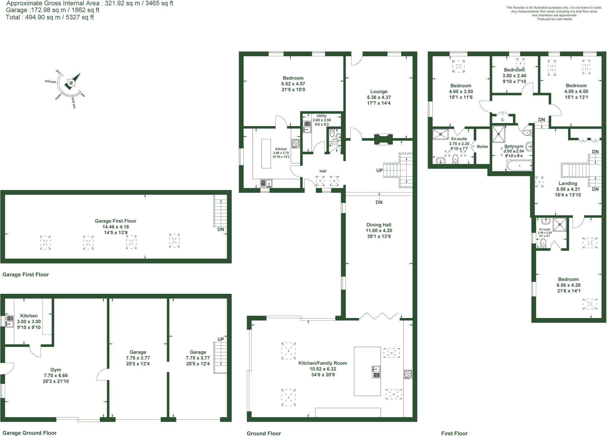 Park Lane, Forton, Preston, Lancashire floorplan