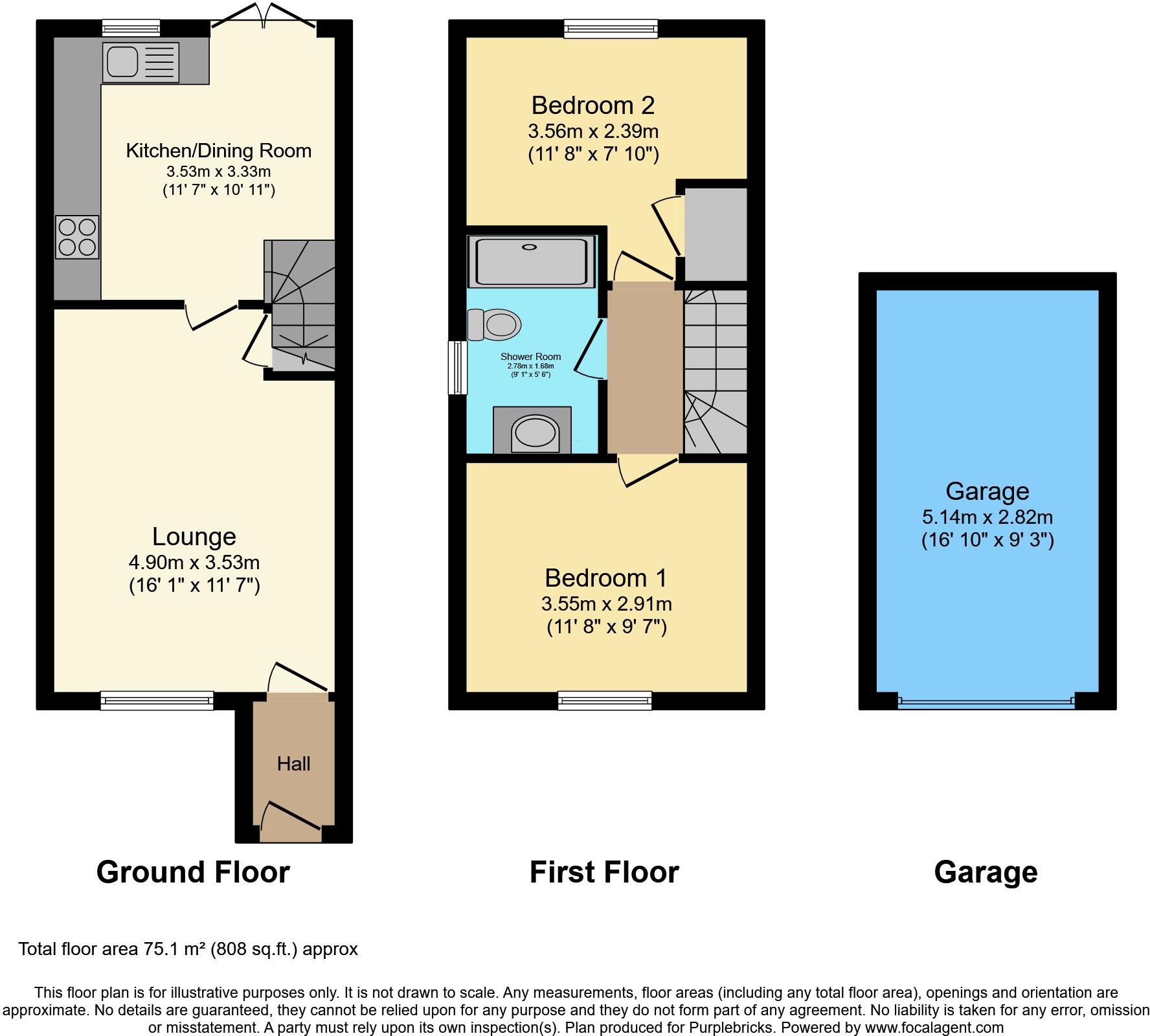 Partridge Drive, Bradford, BD6 floorplan