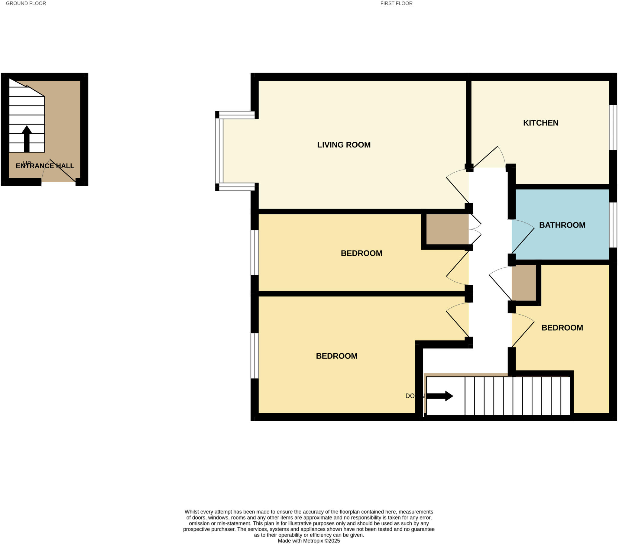 55 Lucerne Road, Fulwood, Preston PR2 8FD floorplan