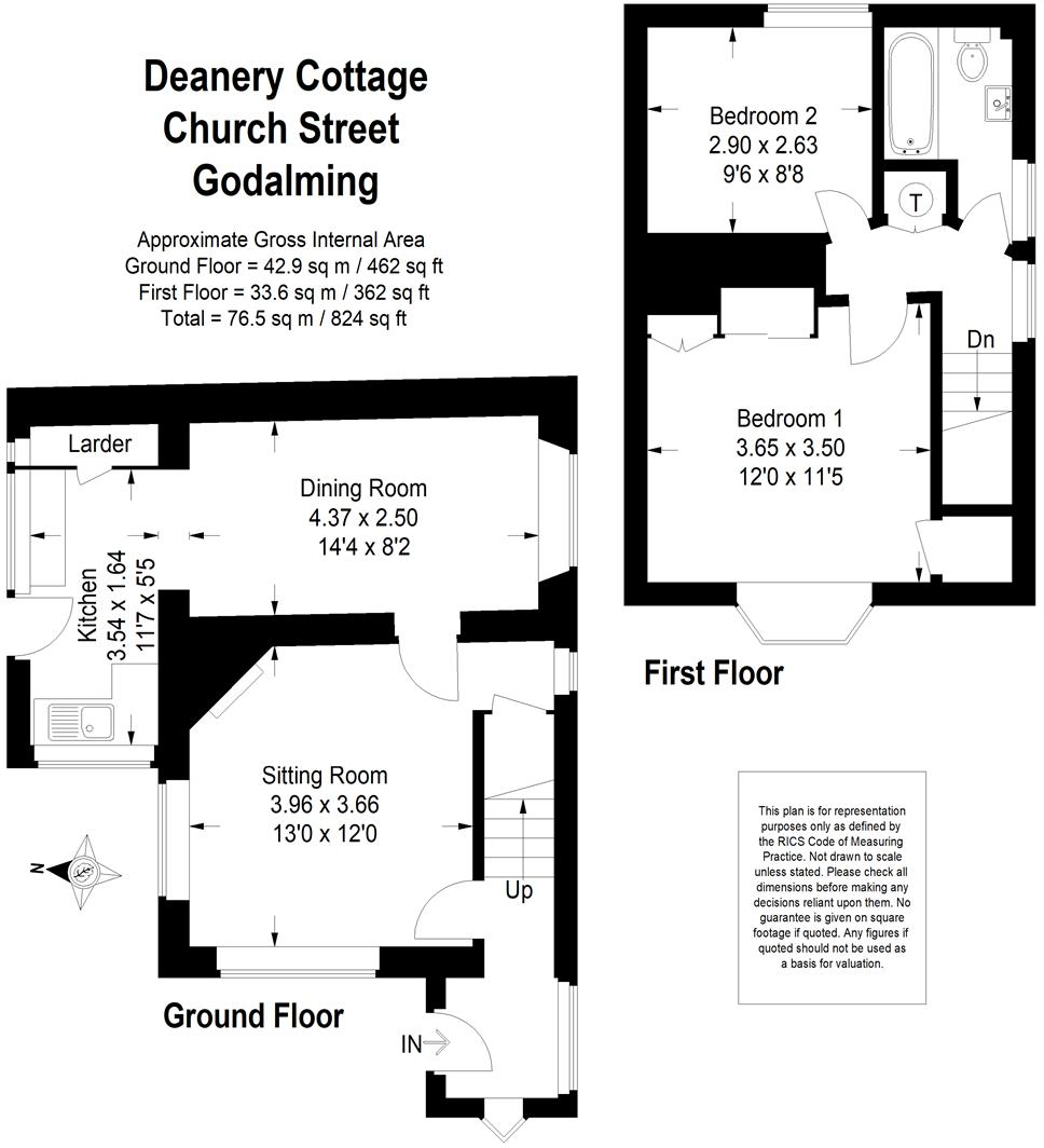 Church Street, Godalming floorplan