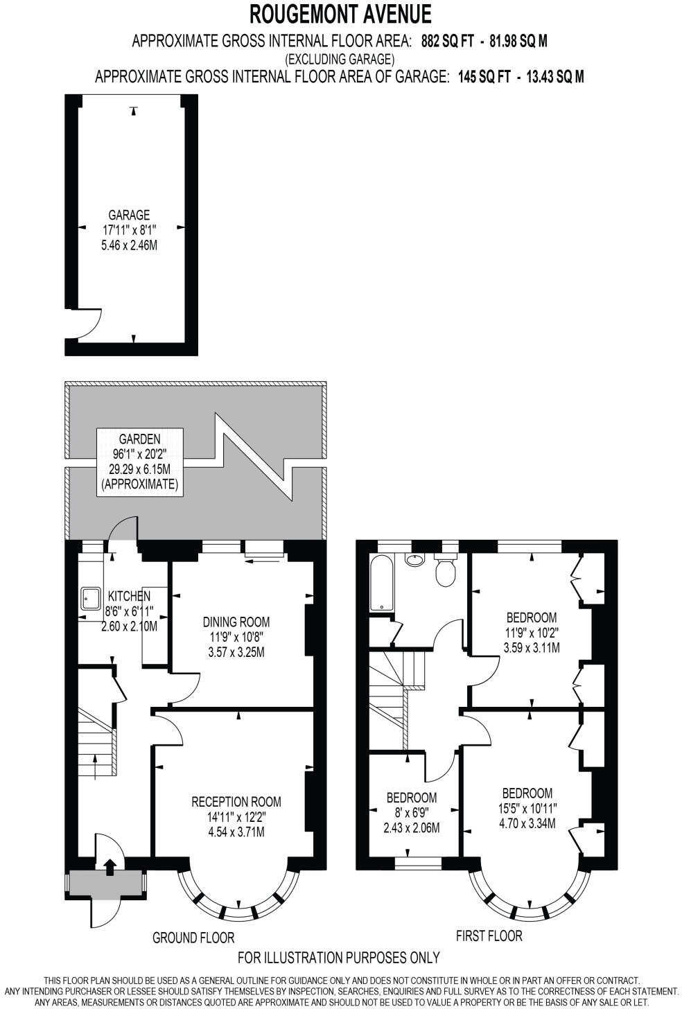 Rougemont Avenue, Morden, Surrey, SM4 floorplan