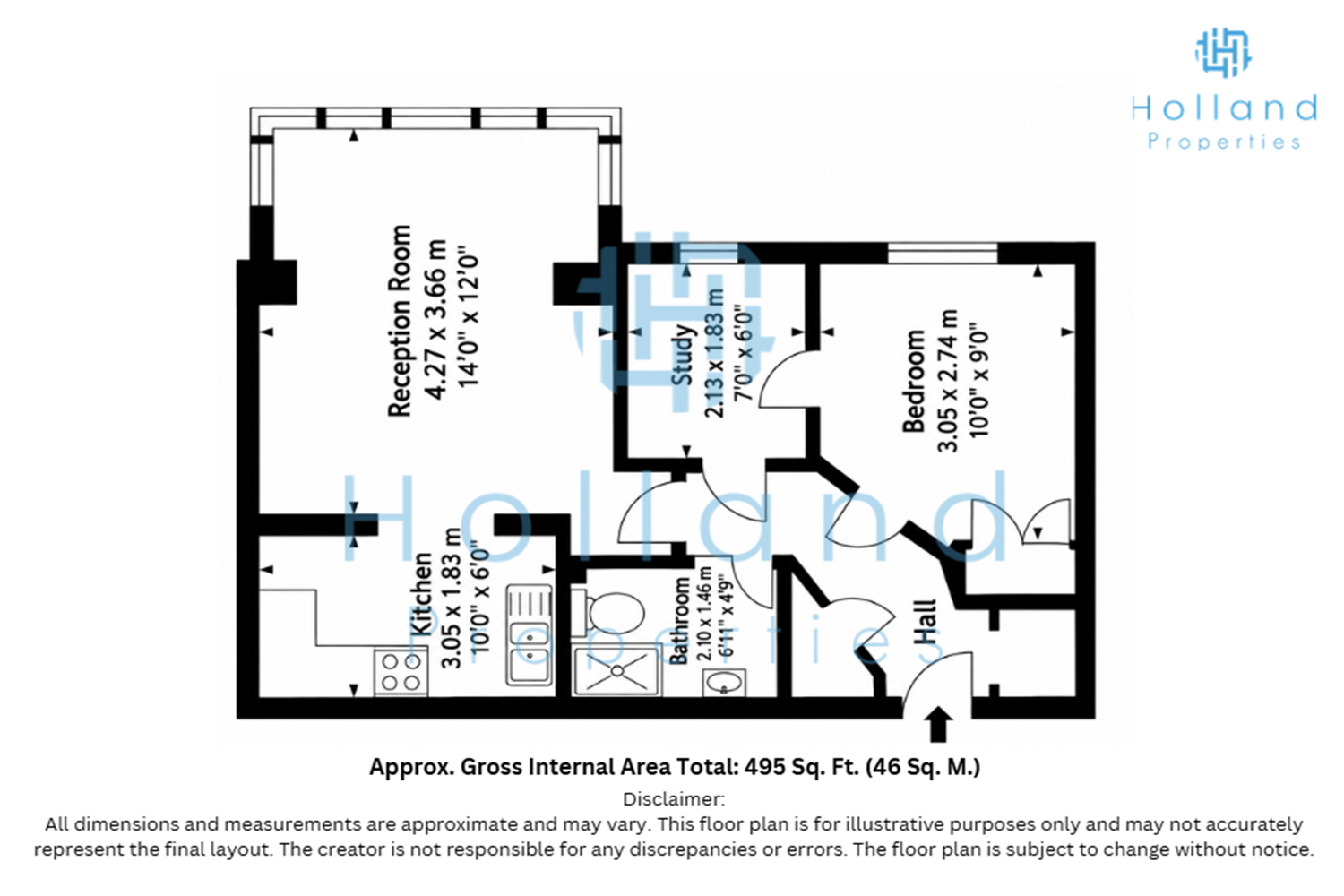 St Davids Square, E14 floorplan