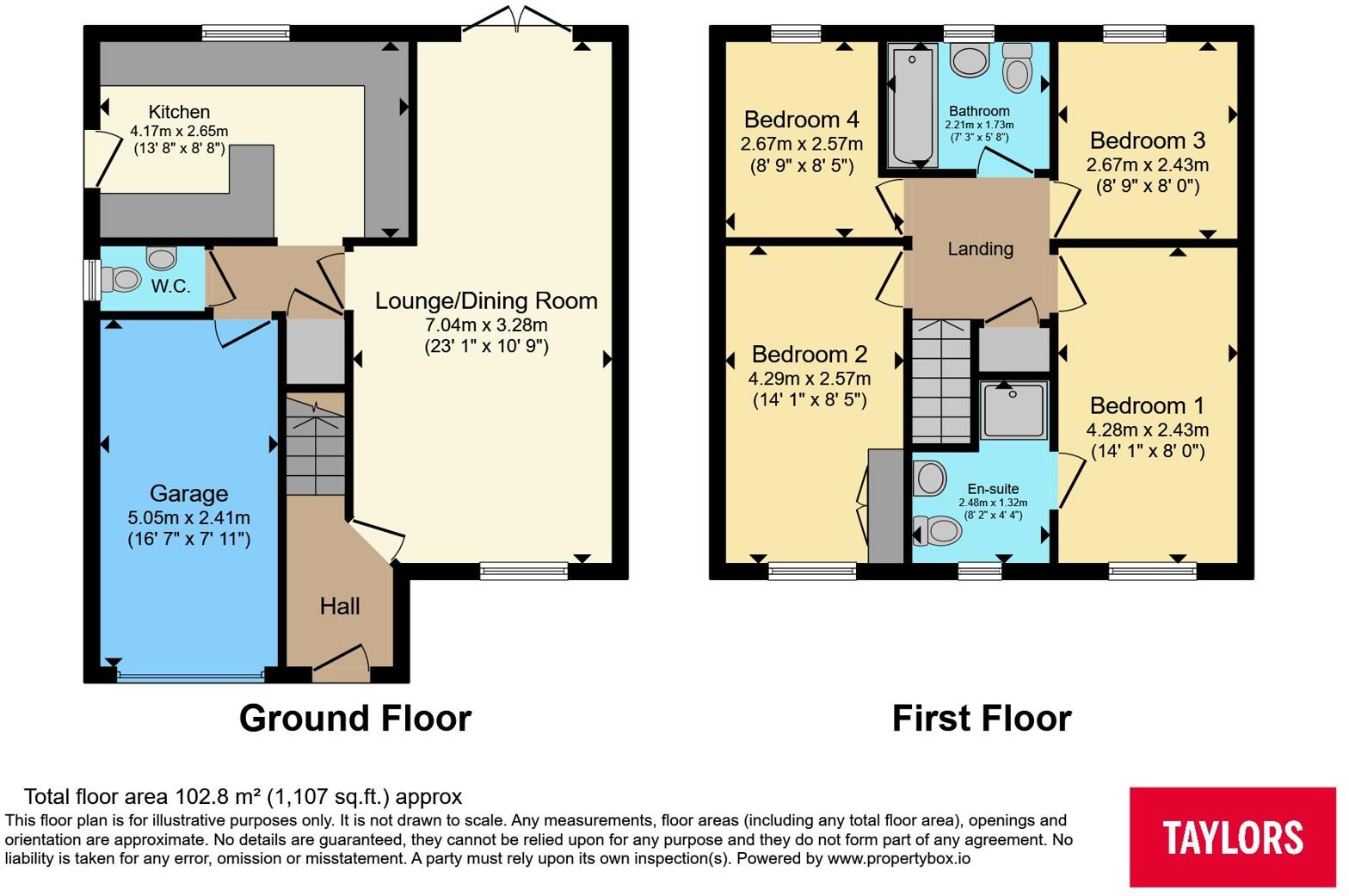 Barkleys Hill, Stapleton, Bristol, BS16 floorplan