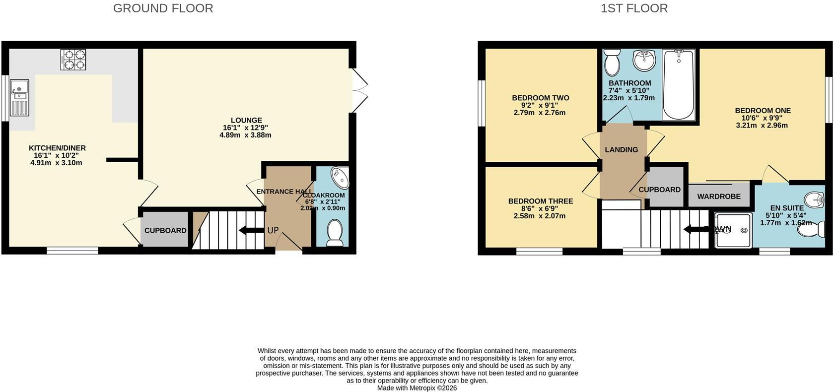 Chantilly Walk, Bridgwater floorplan