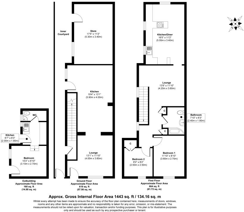 St Leonards, Bodmin, Cornwall floorplan