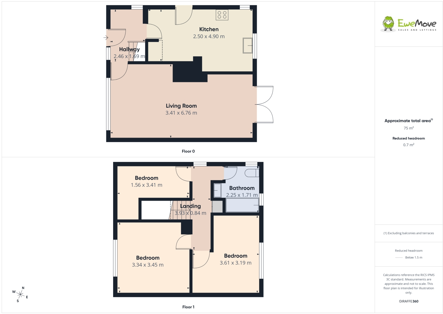 Danwood Close, Denton, Manchester, M34 7SD floorplan