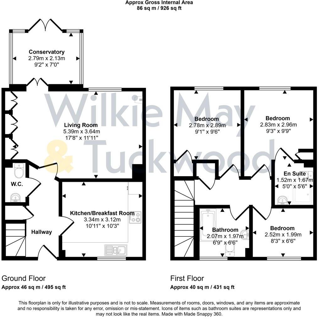 Huish Lane, Washford, Watchet floorplan