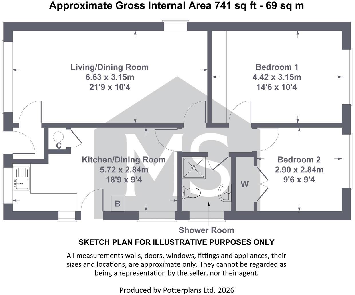 13, Littledale, Pickering floorplan