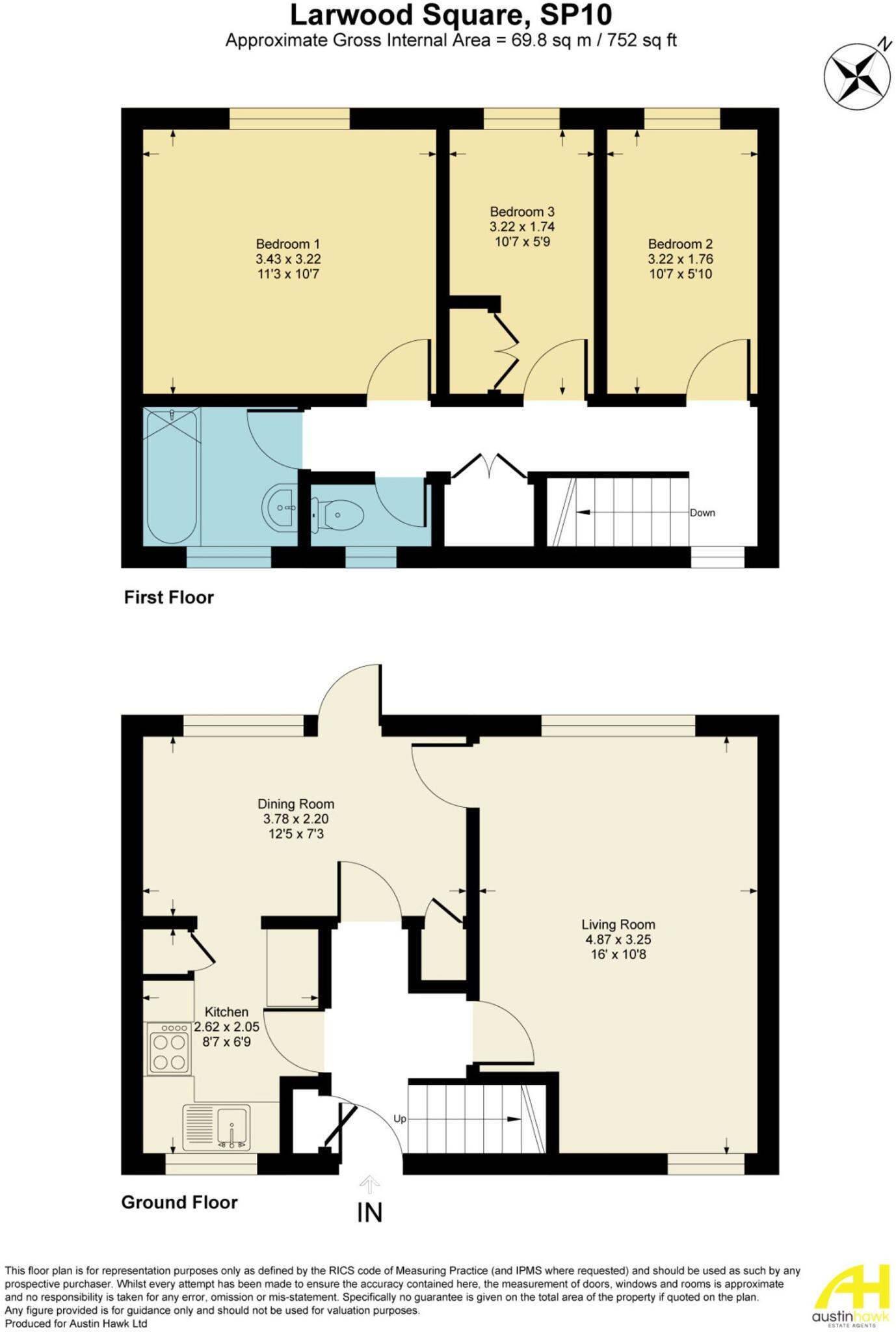 Larwood Square, Andover, SP10 floorplan