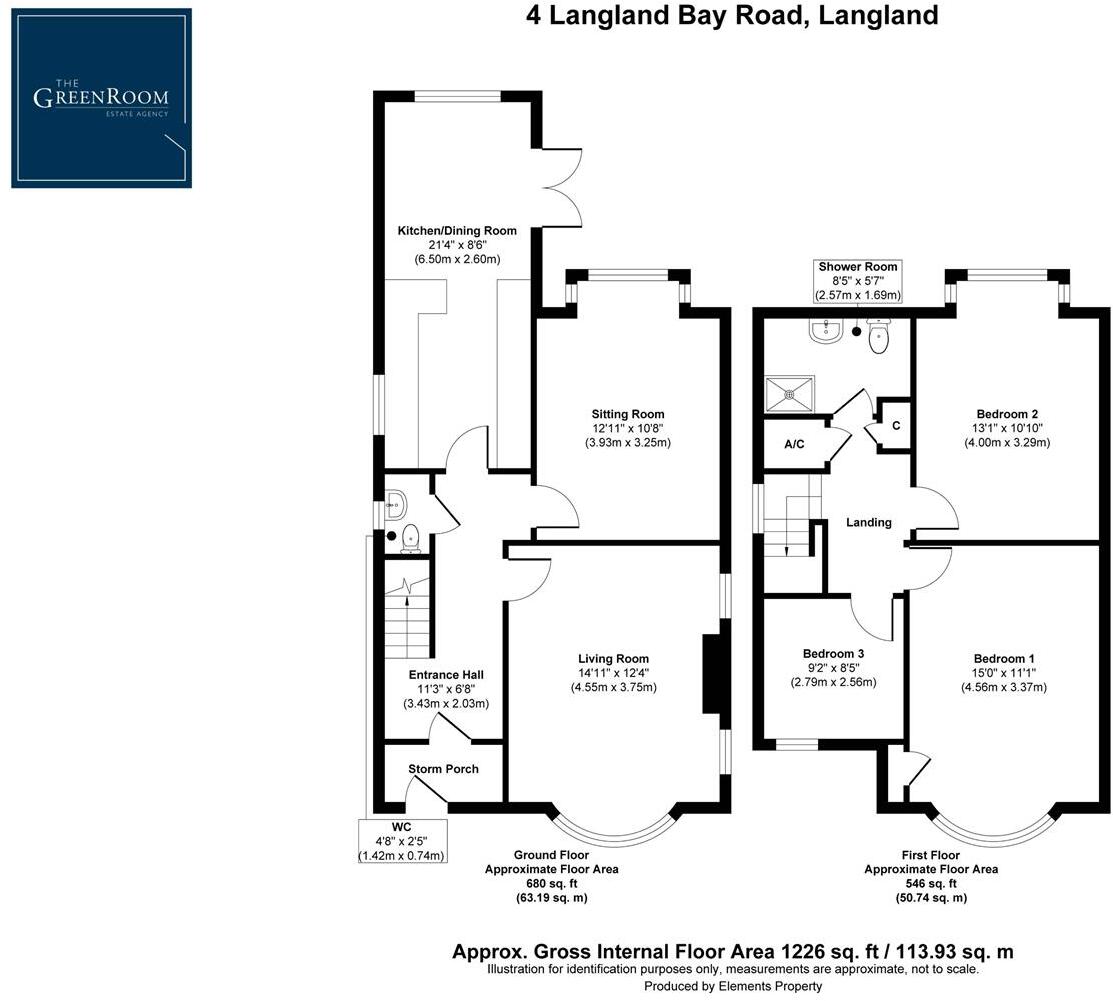 4, Langland Bay Road, Langland, Swansea floorplan
