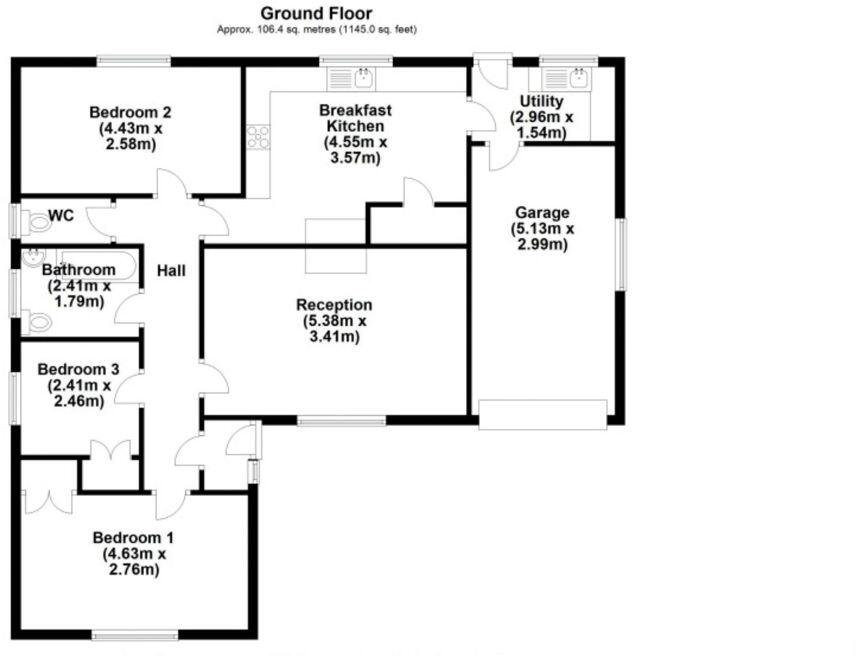 The Spurr, Wellingore, Lincoln, Lincolnshire, LN5 floorplan