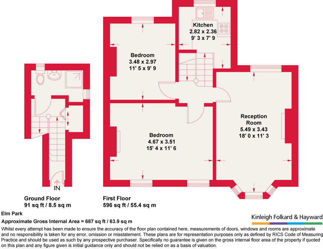 Elm Park, London, SW2 floorplan