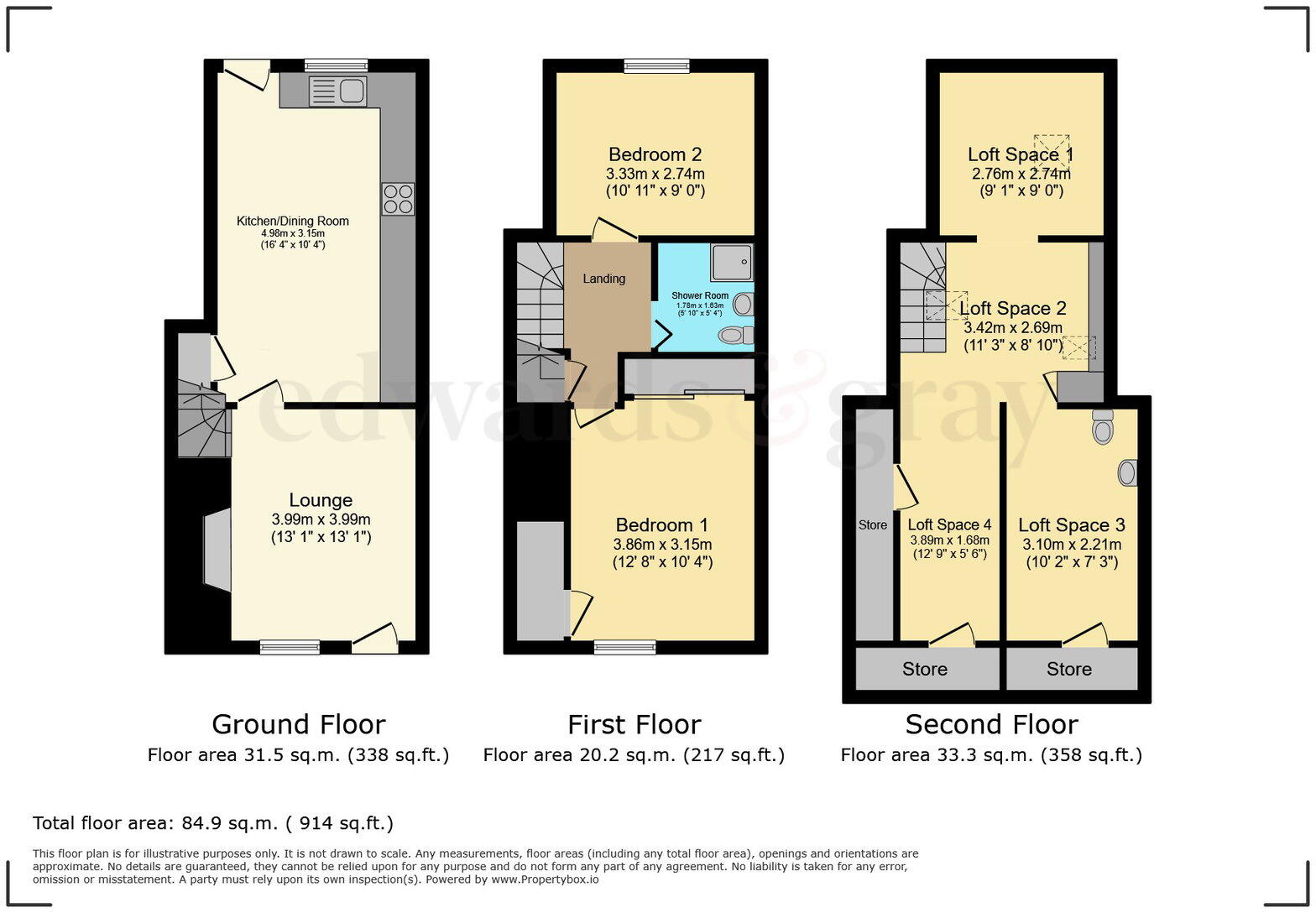 The Arches, High Street, Coleshill floorplan