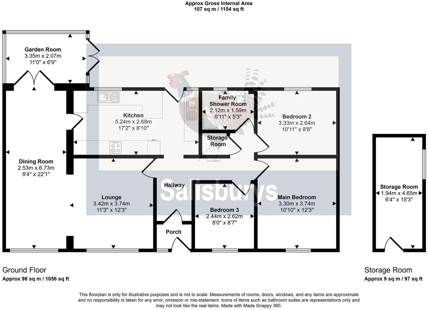Under Road, Gunnislake, PL18 floorplan