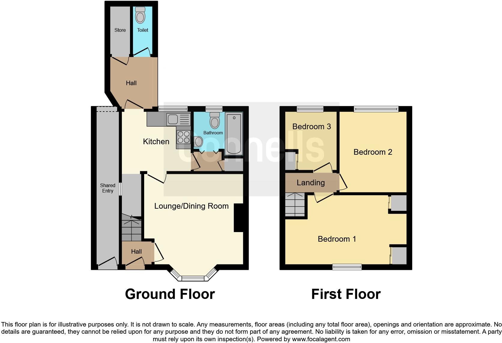 Woodbridge Road, Leicester floorplan