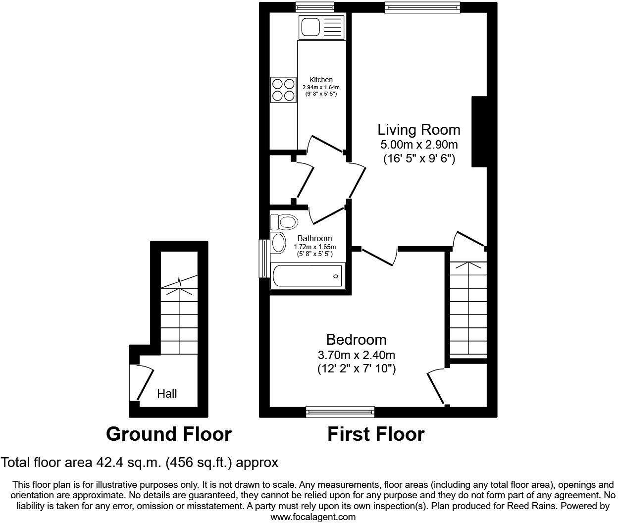 Worcester Drive, Leeds, West Yorkshire, LS10 floorplan