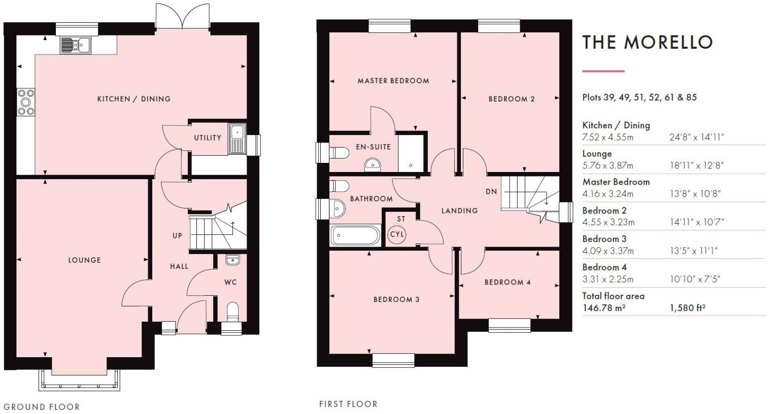 Cherry Orchard, Marden, Hereford, HR1 floorplan