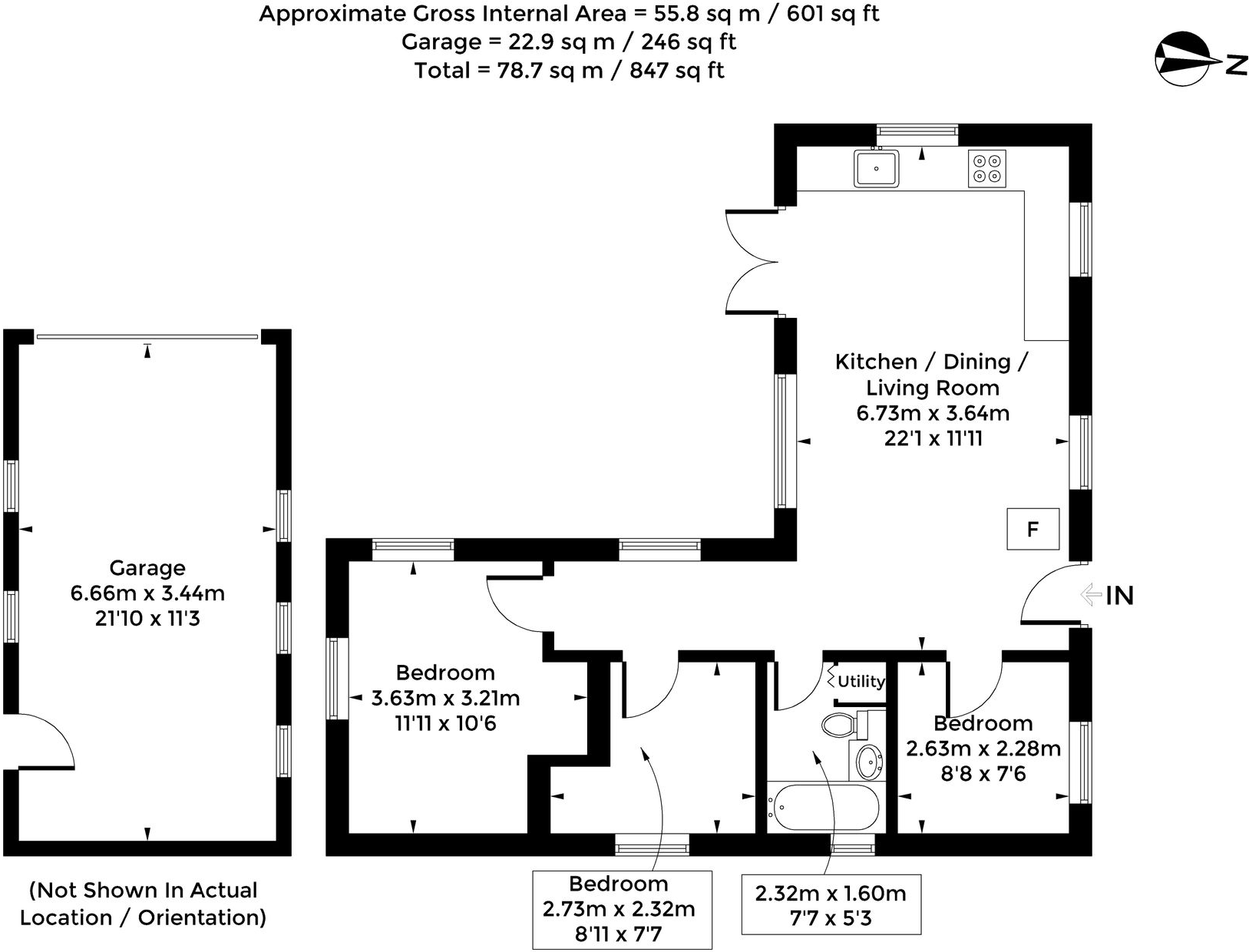 The Ridings, Oxford, OX3 8TA floorplan