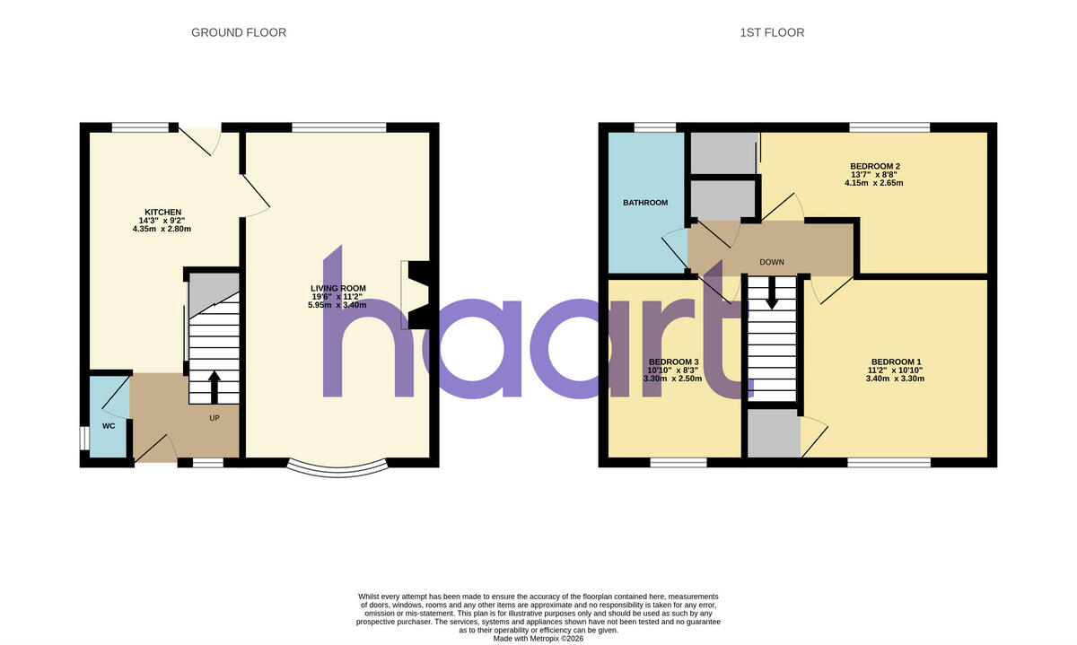 Bournmoor Avenue, Clifton floorplan