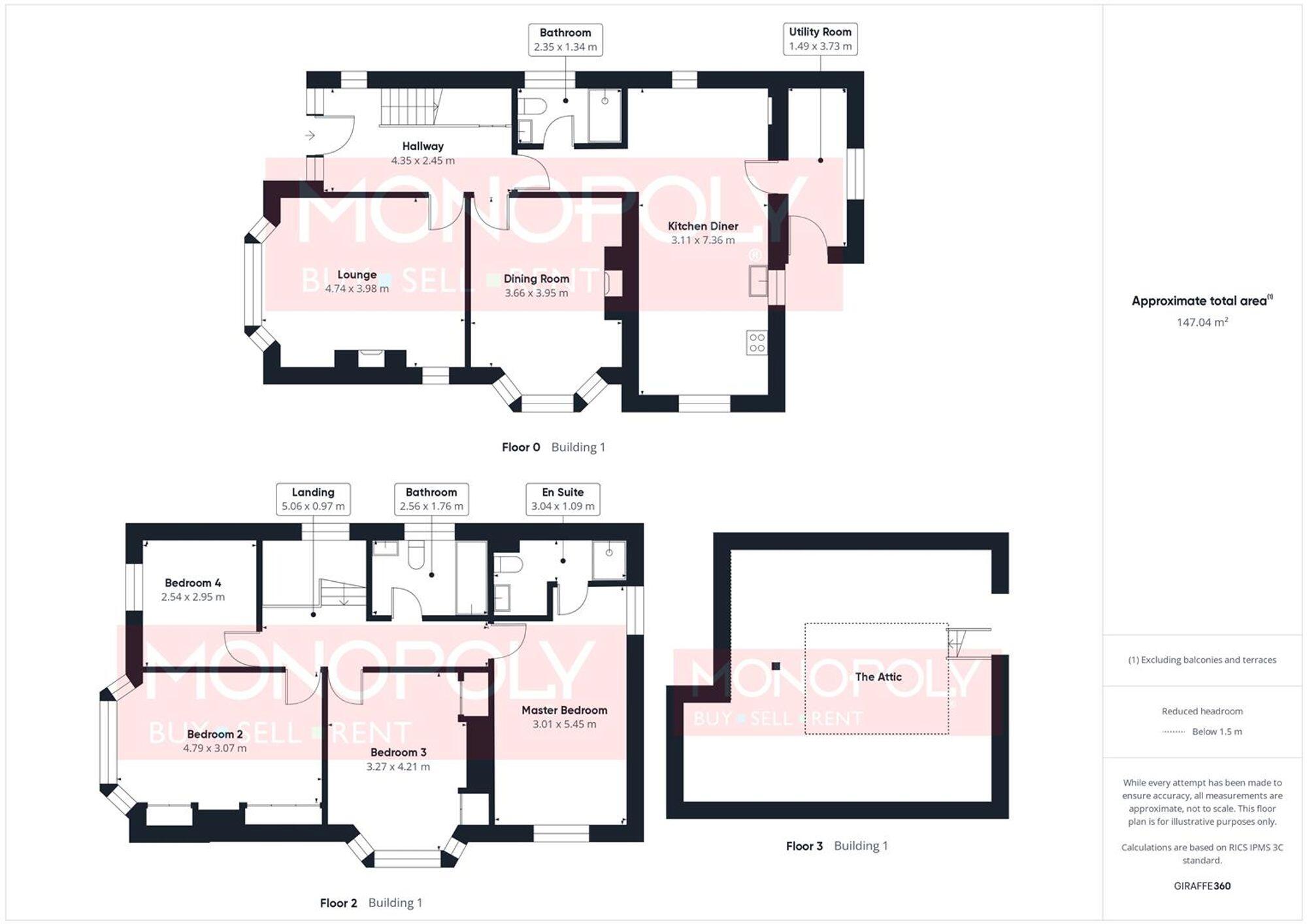 Mount Road, St. Asaph, LL17 floorplan
