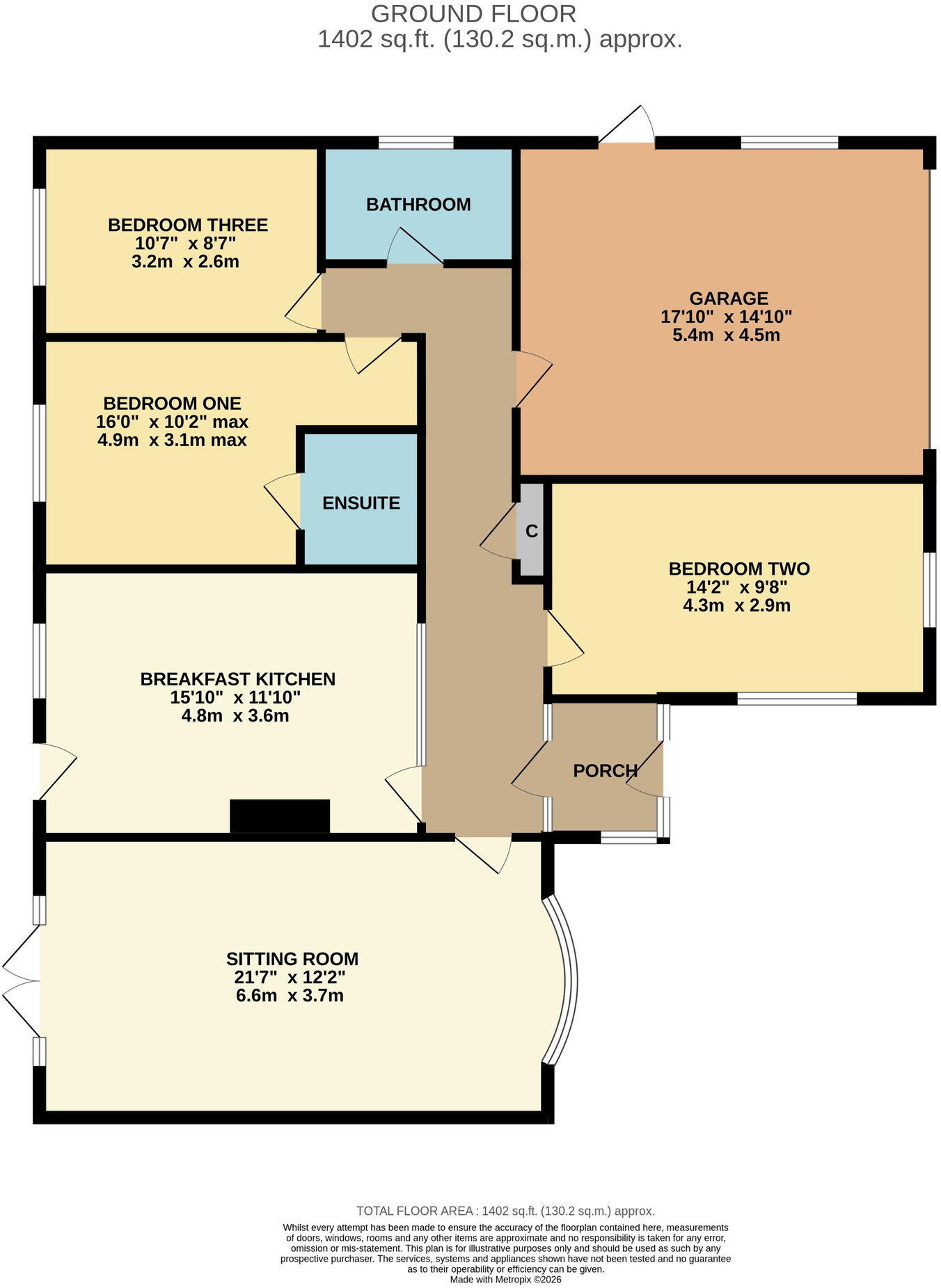 Homefield Lane, Rothley floorplan