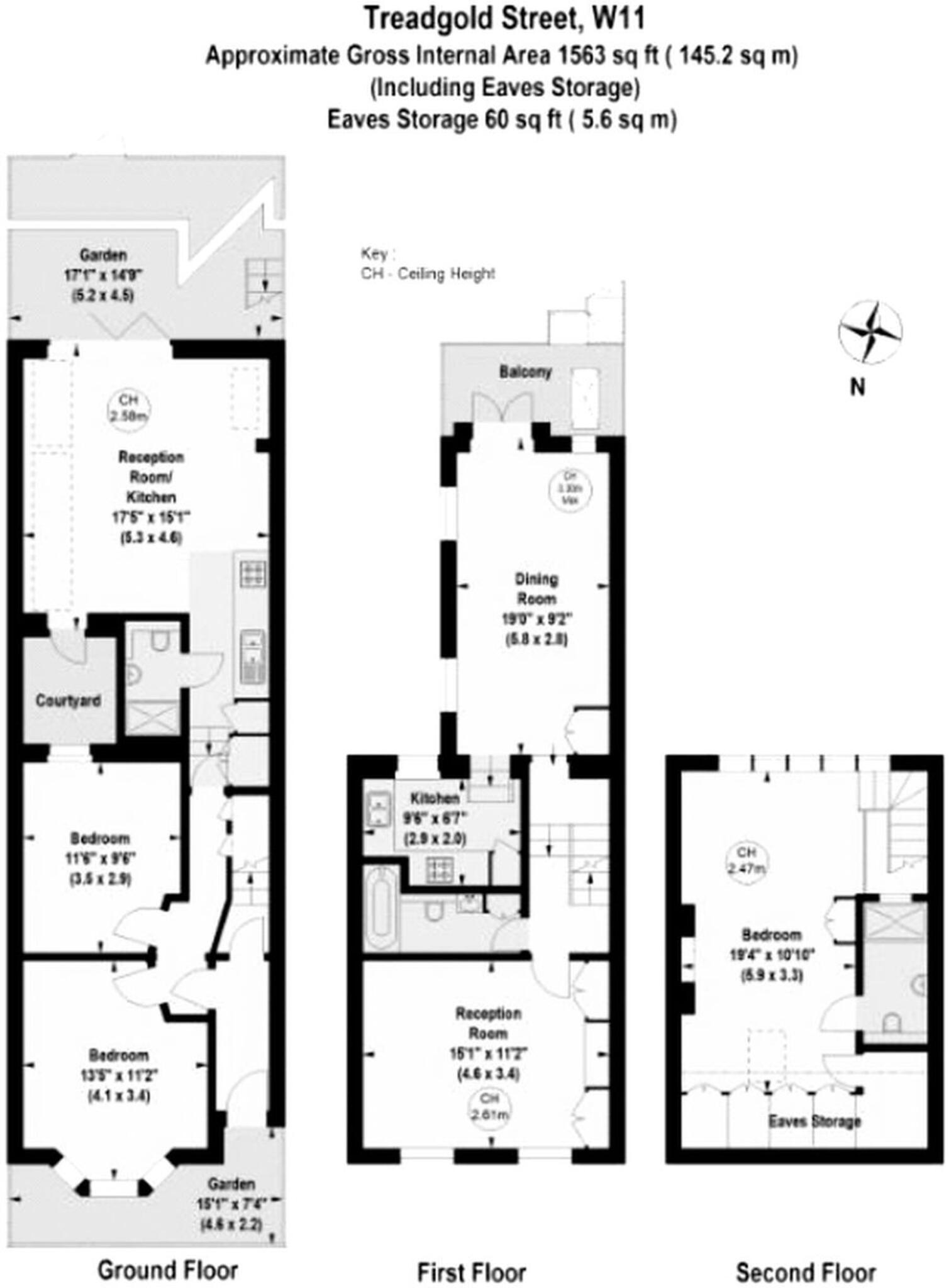Treadgold Street, Notting Hill, W11 floorplan
