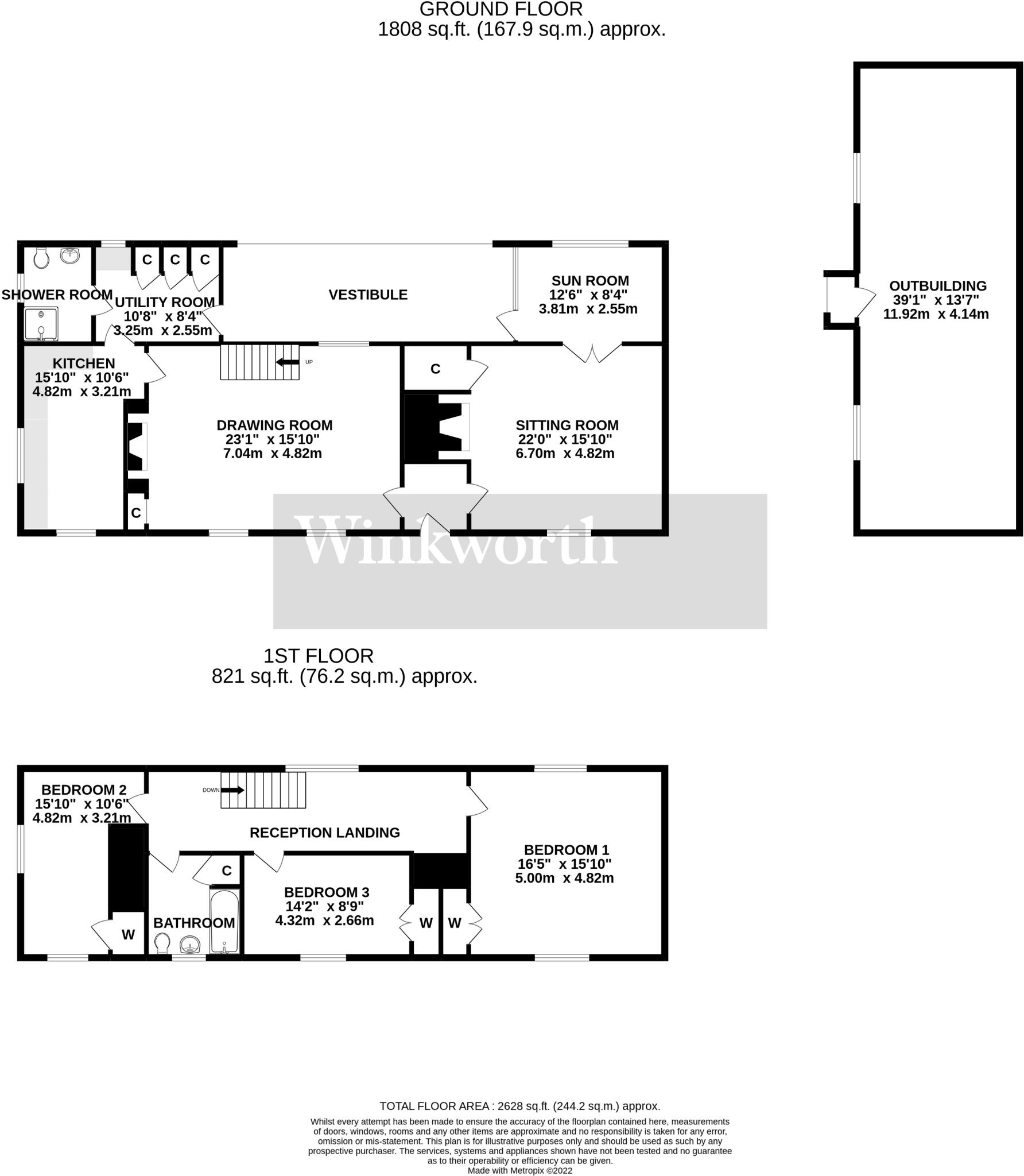 Bergh Apton Road, Mundham, Norwich, Norfolk, NR14 floorplan