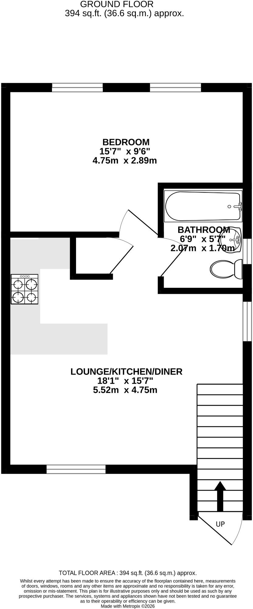 Stamford Close, Royston floorplan
