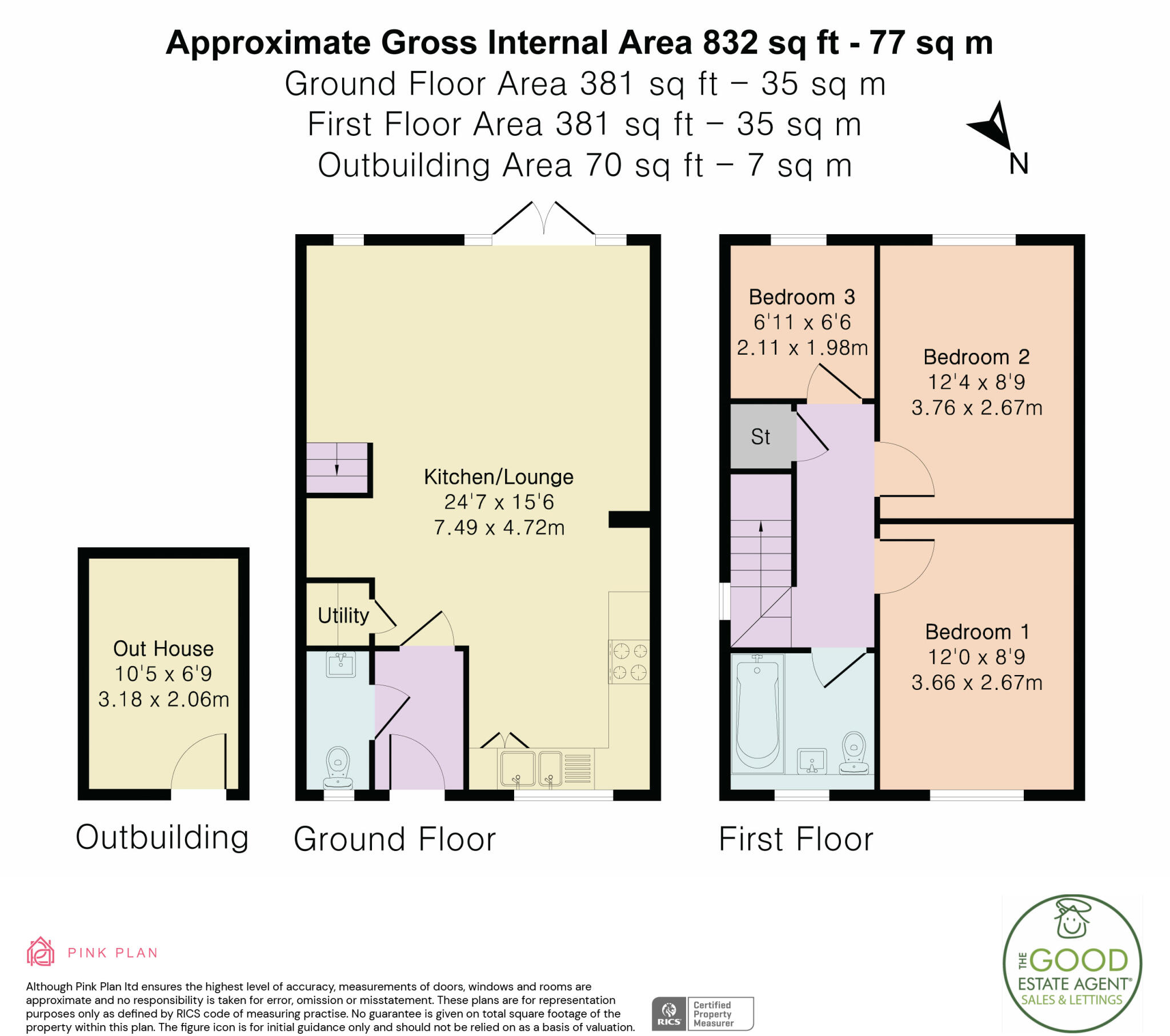 20 Silk Rose Drive, Macclesfield, Cheshire, SK11 7HR floorplan