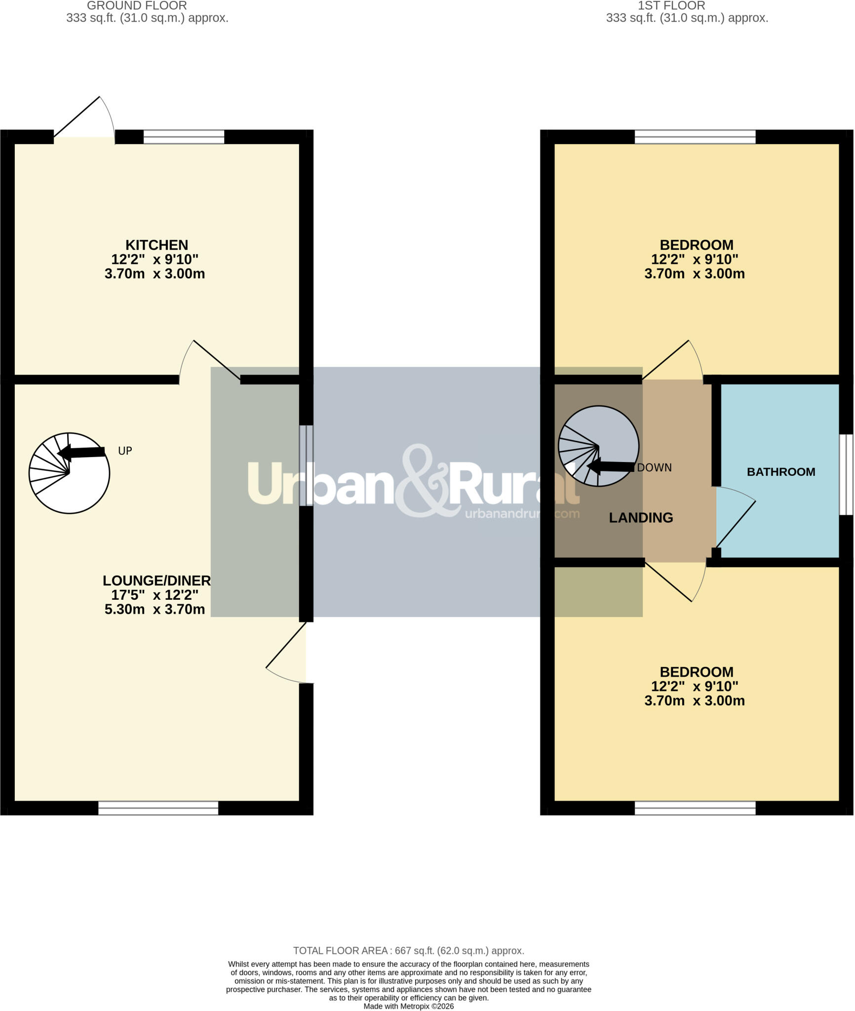 Derwent Rise, Flitwick, Bedfordshire, MK45 floorplan