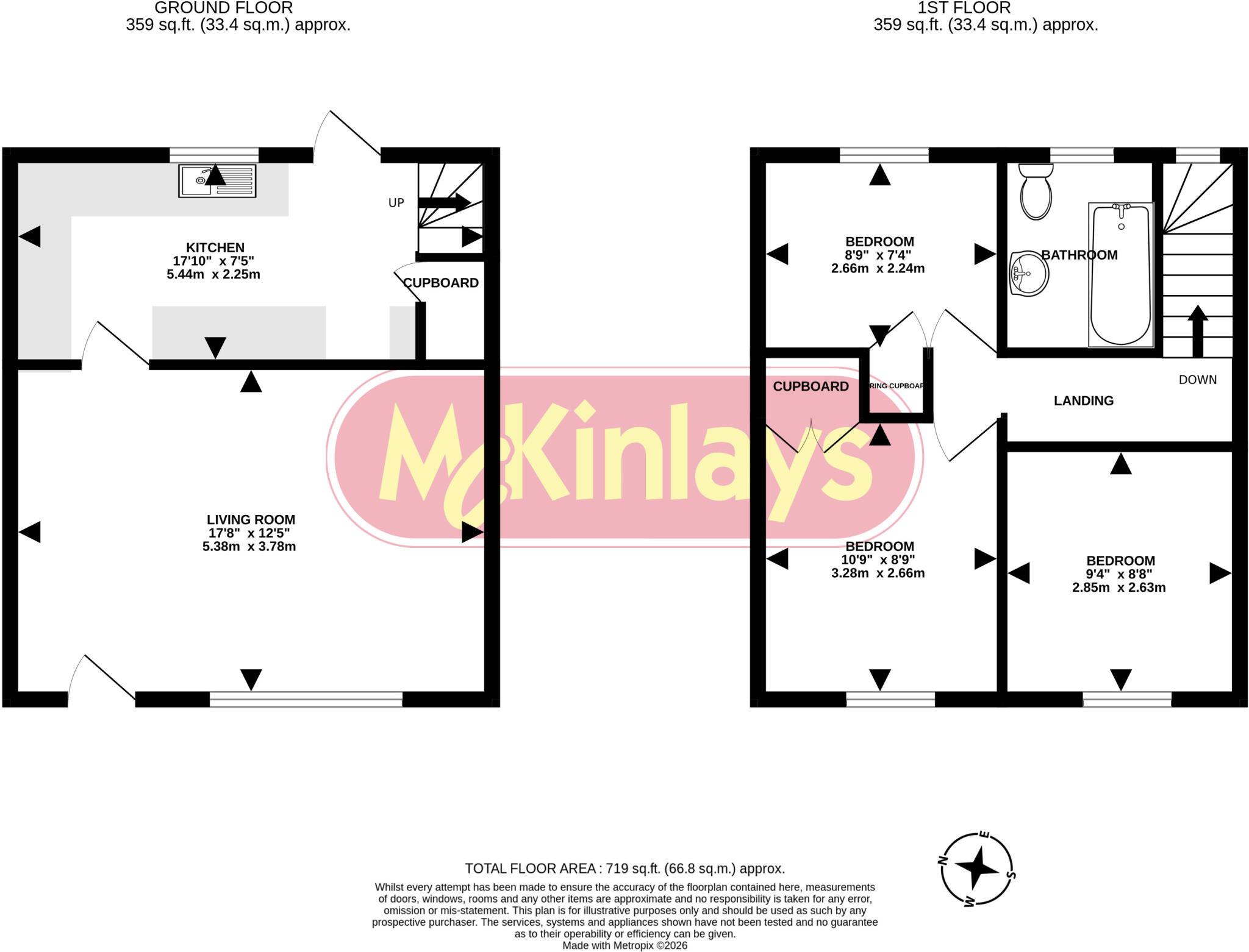 Hinton St. George, TA17 floorplan