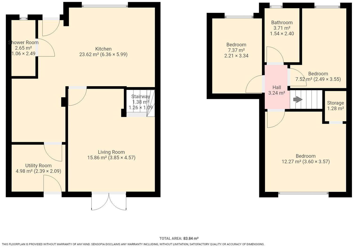 Crossley Close, Maltby, Rotherham, S66 8QW floorplan