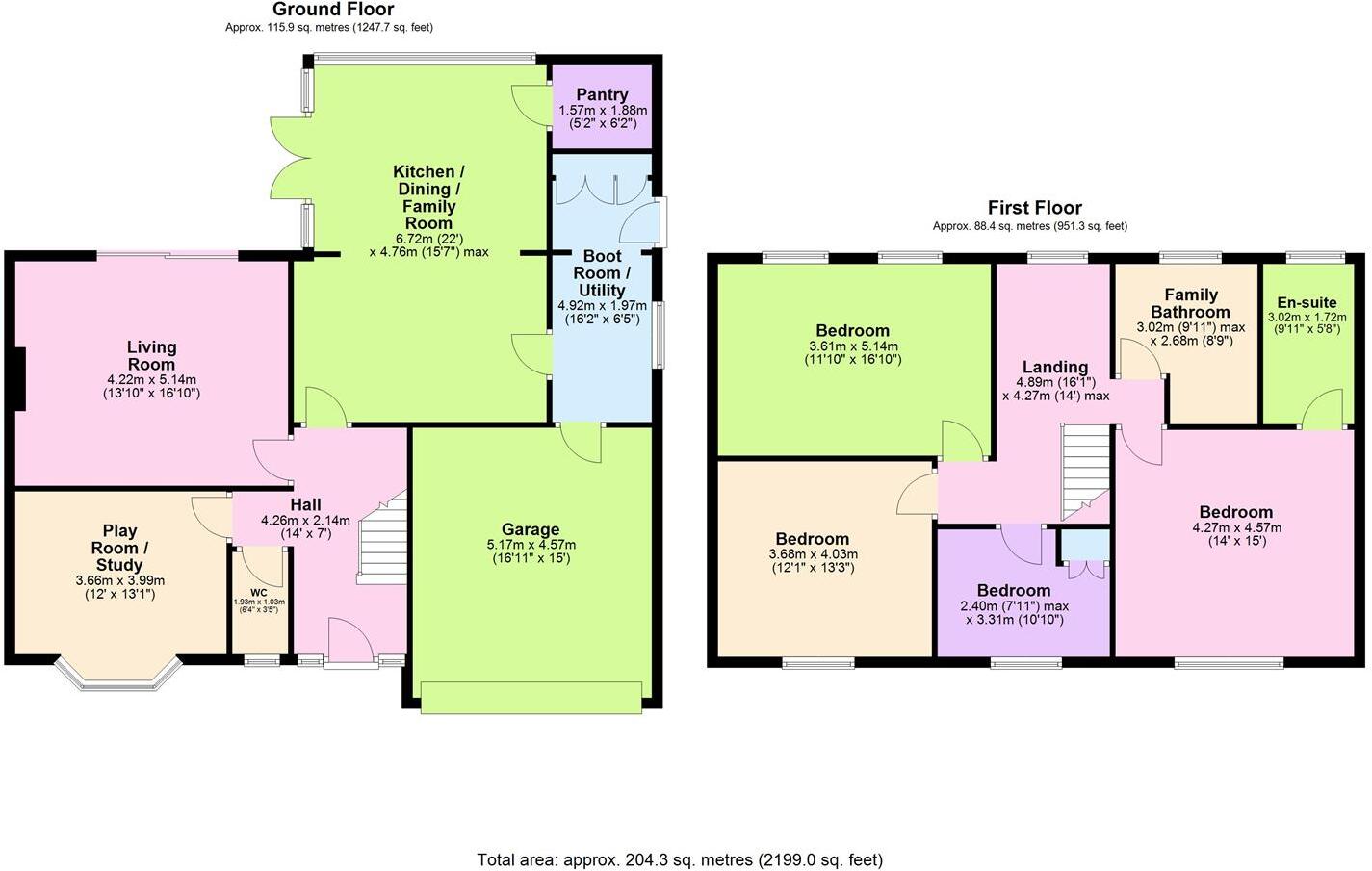 Back Lane, Whittington, Lichfield floorplan