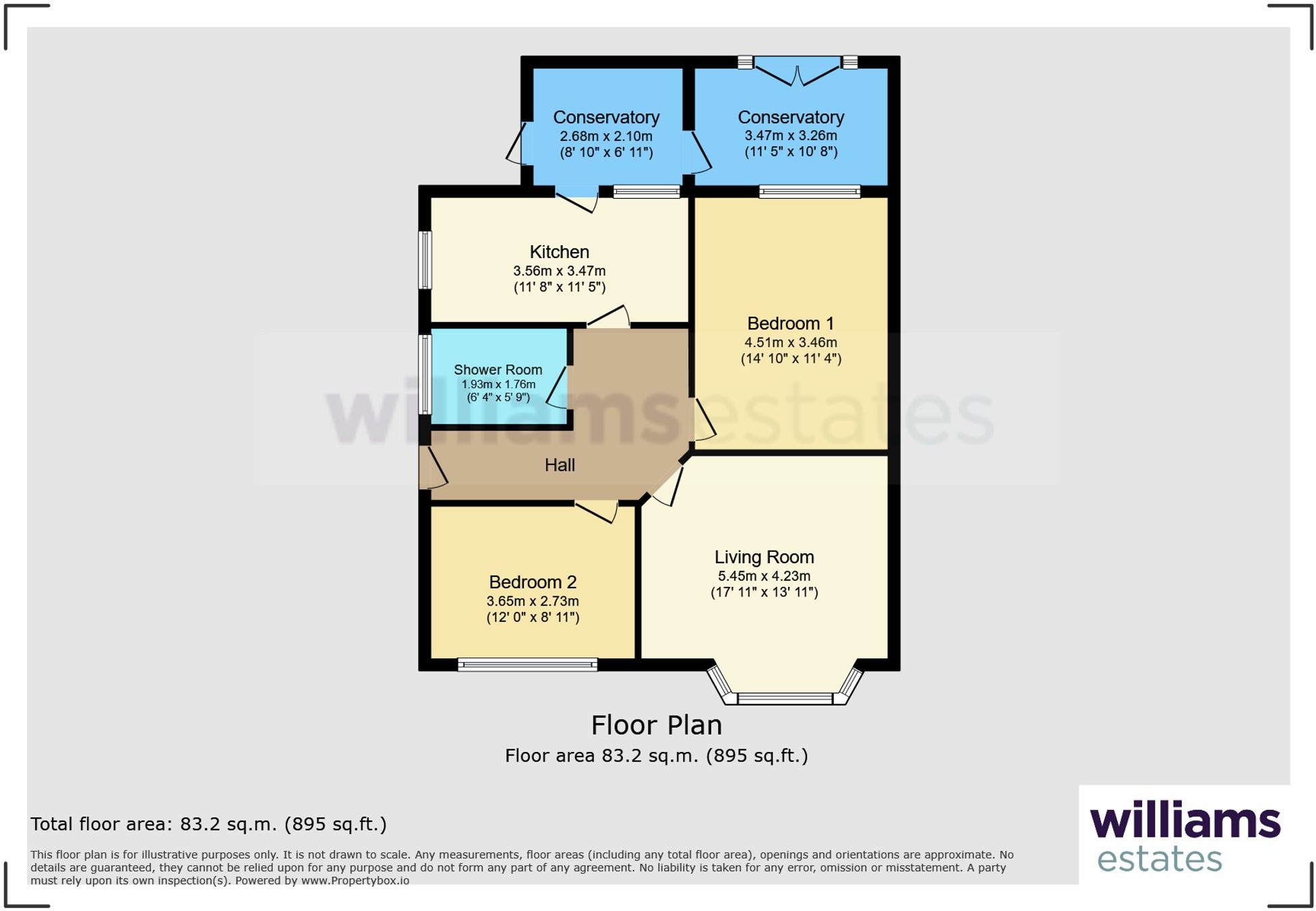 Alexandra Drive, Prestatyn, LL19 floorplan