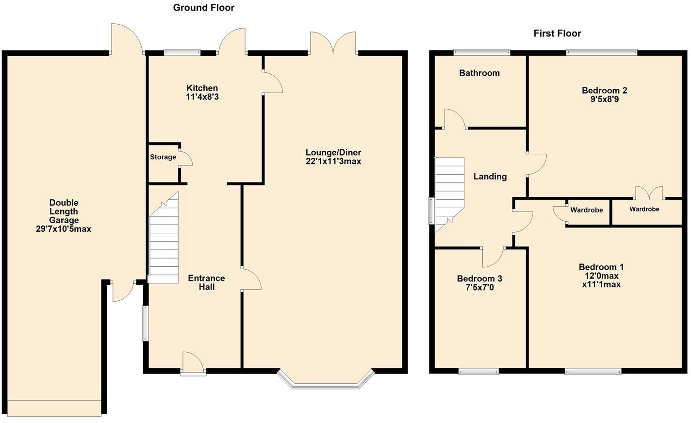 Hawksway, Kingswood, Basildon floorplan