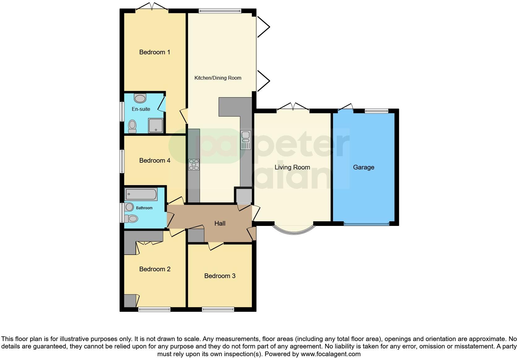 The Oaks, Quakers Yard, TREHARRIS floorplan