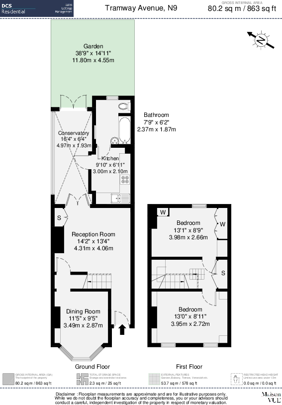 Tramway Avenue, London, N9 floorplan