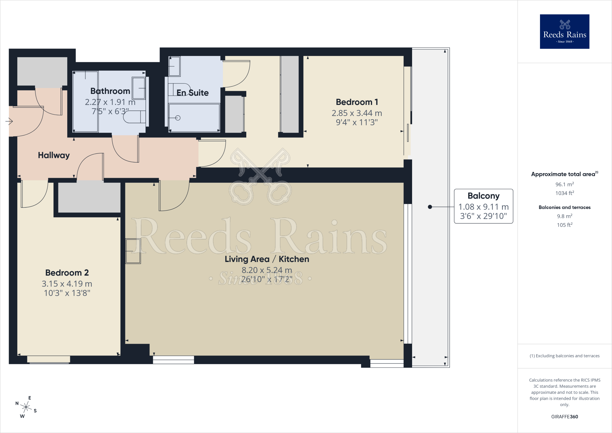 The Quays, Salford, Greater Manchester, M50 floorplan