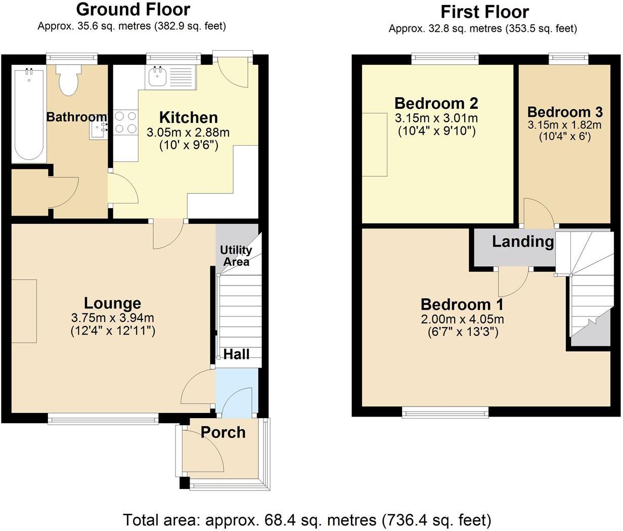 Lime Street, Ellesmere Port floorplan
