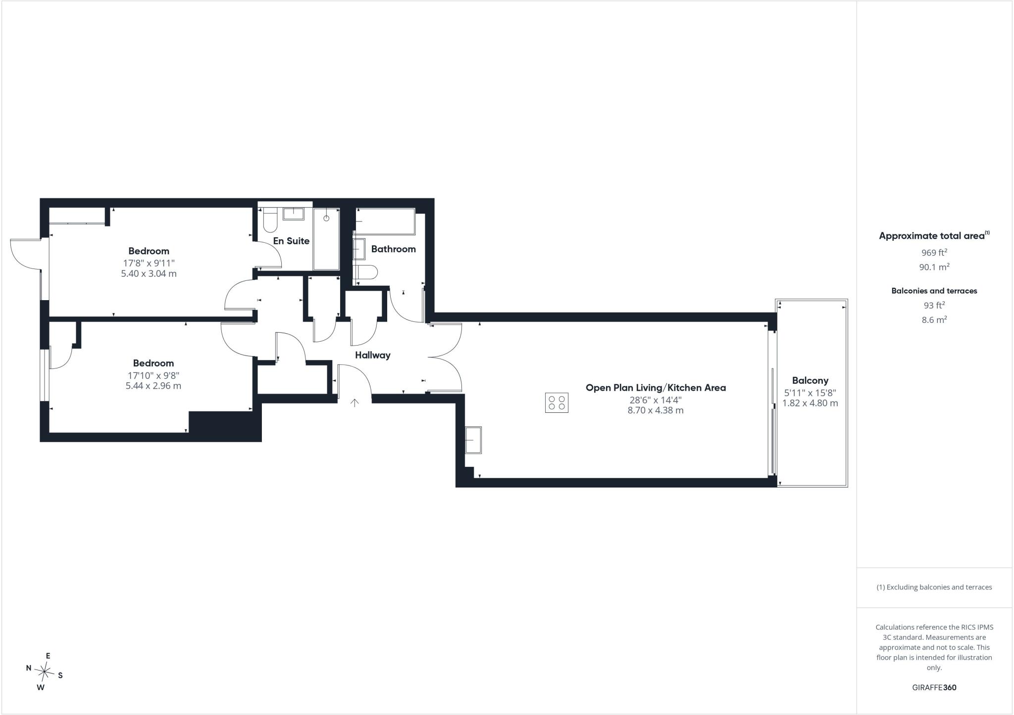 Boscombe Overcliff Drive, Southbourne, Bournemouth, Dorset, BH5 floorplan
