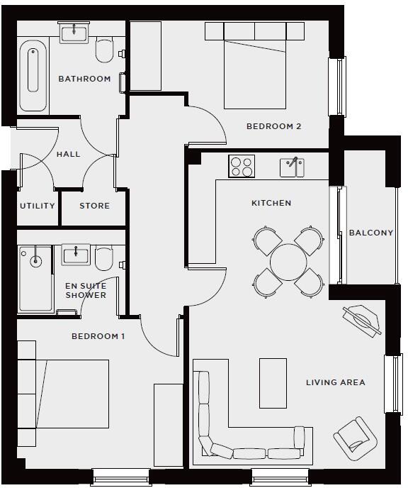 Fountain Way, Salisbury, Wiltshire, SP2 floorplan