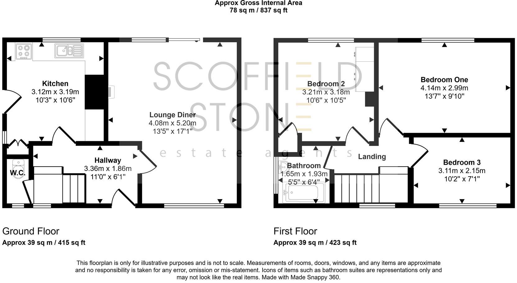 Hanover Square, Derby floorplan