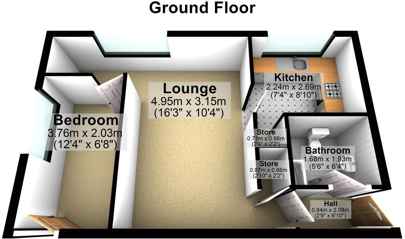 486 Bromford Lane, Washwood Heath, Birmingham floorplan