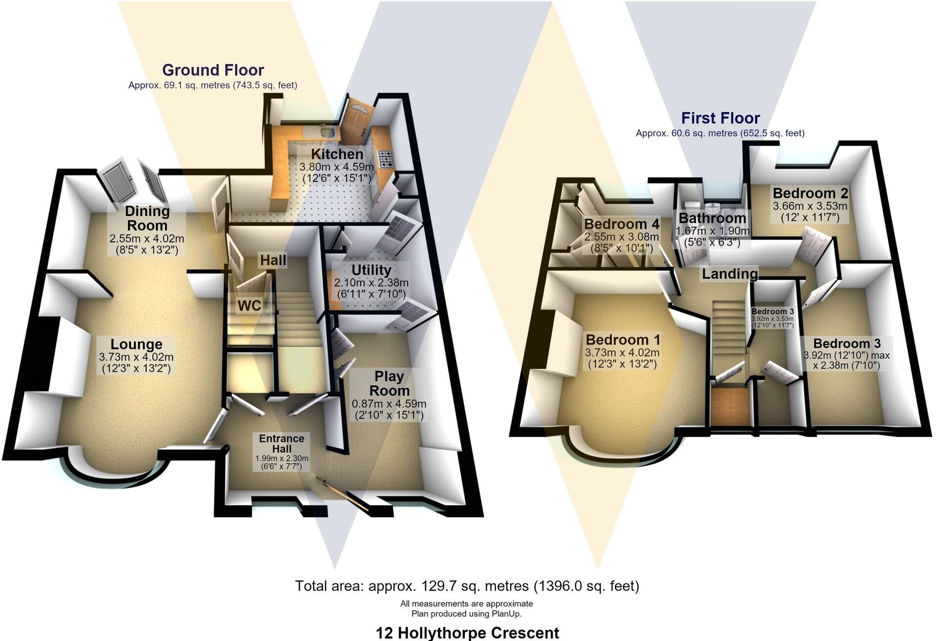 Hollythorpe Crescent, Norton Lees, S8 floorplan