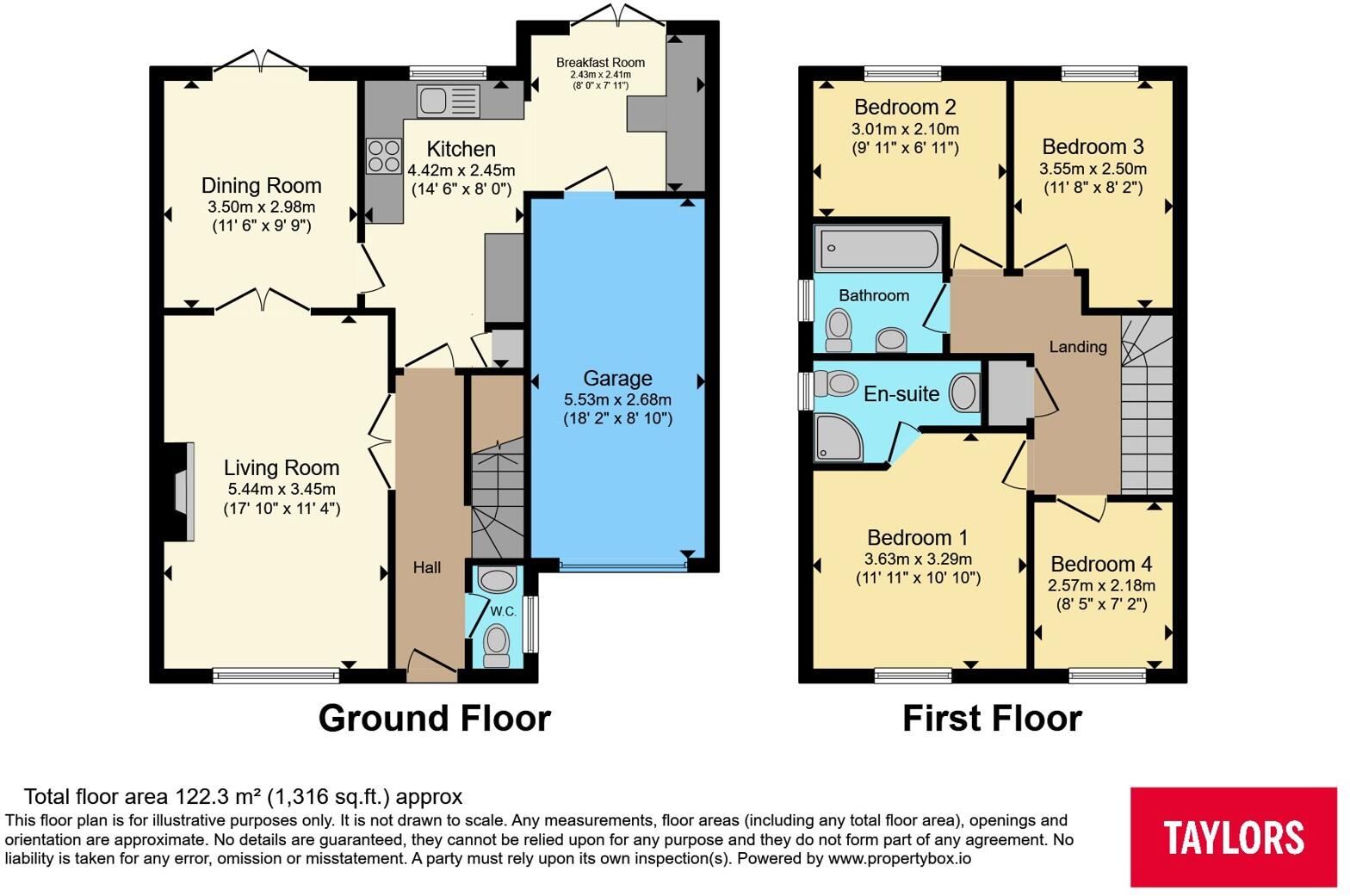 Wheatfield Drive, Bradley Stoke, Bristol, BS32 floorplan